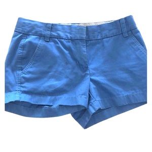 Blue J.Crew Chino shorts 3in in-seam